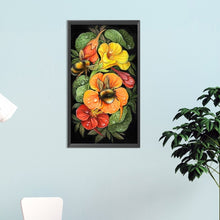 Load image into Gallery viewer, Flower And Bee 30*55CM (canvas) Full Round AB Drill Diamond Painting
