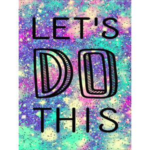 Let\'S Do This 30*40CM (canvas) Full Square Drill Diamond Painting