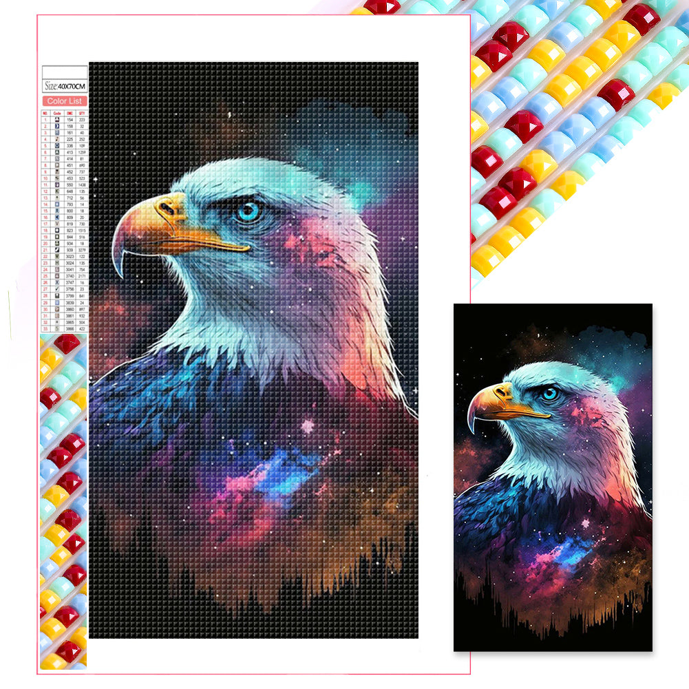 Eagle 40*70CM (canvas) Full Square Drill Diamond Painting