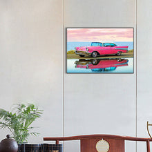 Load image into Gallery viewer, Pink Sports Car 30*20CM (canvas) Full Square Drill Diamond Painting
