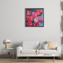 Load image into Gallery viewer, Pink Tulip 30*30CM (canvas) Full Round Drill Diamond Painting
