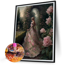 Load image into Gallery viewer, Garden Princess 40*50CM (canvas) Full Round AB Drill Diamond Painting
