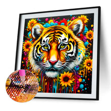 Load image into Gallery viewer, Sunflower Tiger 40*40CM (canvas) Full Square AB Drill Diamond Painting
