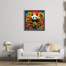 Load image into Gallery viewer, Sunflower Panda 40*40CM (canvas) Full Square AB Drill Diamond Painting
