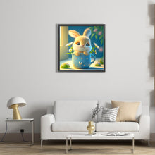 Load image into Gallery viewer, Cup Rabbit 40*40CM (canvas) Full Square AB Drill Diamond Painting
