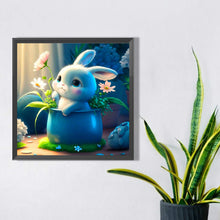 Load image into Gallery viewer, Cup Rabbit 40*40CM (canvas) Full Square AB Drill Diamond Painting
