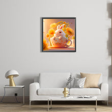 Load image into Gallery viewer, Cup Rabbit 40*40CM (canvas) Full Square AB Drill Diamond Painting
