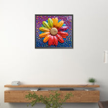 Load image into Gallery viewer, Colored Flowers 40*35CM (canvas) Full Round Drill Diamond Painting
