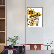 Load image into Gallery viewer, Sunflower Cowboy Kids 30*40CM (canvas) Full Round Drill Diamond Painting
