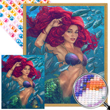 Load image into Gallery viewer, Ariel Mermaid Princess 40*50CM (canvas) Full Round AB Drill Diamond Painting
