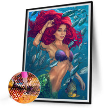 Load image into Gallery viewer, Ariel Mermaid Princess 40*50CM (canvas) Full Round AB Drill Diamond Painting
