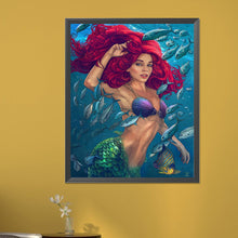 Load image into Gallery viewer, Ariel Mermaid Princess 40*50CM (canvas) Full Round AB Drill Diamond Painting
