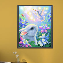 Load image into Gallery viewer, Garden Butterfly Rabbit Bird 40*50CM (canvas) Full Round AB Drill Diamond Painting
