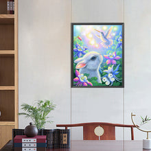 Load image into Gallery viewer, Garden Butterfly Rabbit Bird 40*50CM (canvas) Full Round AB Drill Diamond Painting
