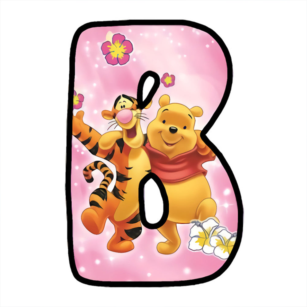 Tigger And Winnie The Pooh 30*30CM (canvas) Full Round Drill Diamond Painting