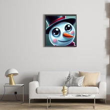 Load image into Gallery viewer, Snowman 30*30CM (canvas) Full Round Drill Diamond Painting
