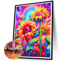 Load image into Gallery viewer, Colorful Sunflower 30*40CM (canvas) Full Round Drill Diamond Painting
