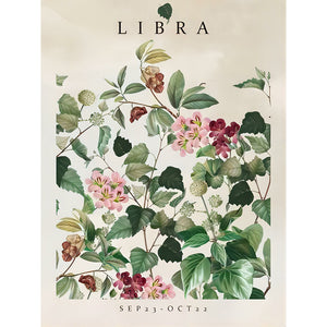 Libra Flower 30*40CM (canvas) Full Round Drill Diamond Painting