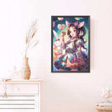 Load image into Gallery viewer, Lollipop Bunny Girl 40*60CM (canvas) Full Round AB Drill Diamond Painting
