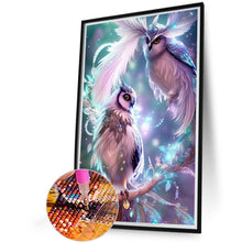 Load image into Gallery viewer, Long-Browed Owl 40*60CM (canvas) Full Round AB Drill Diamond Painting
