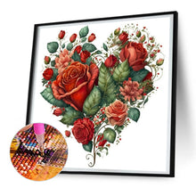 Load image into Gallery viewer, Love Flowers 30*30CM (canvas) Full Round Drill Diamond Painting
