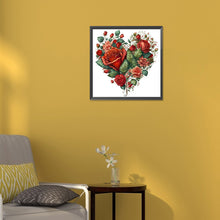 Load image into Gallery viewer, Love Flowers 30*30CM (canvas) Full Round Drill Diamond Painting
