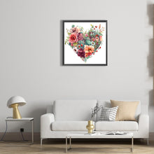 Load image into Gallery viewer, Love Flowers 30*30CM (canvas) Full Round Drill Diamond Painting
