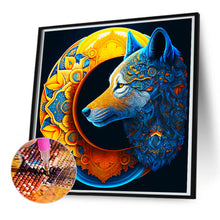 Load image into Gallery viewer, Crescent And Wolf 50*50CM (canvas) Full Round Drill Diamond Painting
