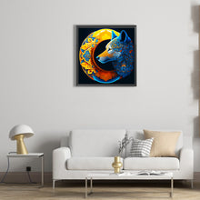 Load image into Gallery viewer, Crescent And Wolf 50*50CM (canvas) Full Round Drill Diamond Painting
