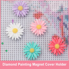Load image into Gallery viewer, 6pcs Diamond Painting Holder Flower Magnet Cover Diamond Painting Magnet Holders
