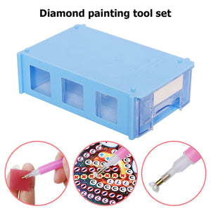 6PCS Diamond Embroidery Storage Box Multi Drawer Drawer Diamond Art Storage Case