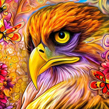 Load image into Gallery viewer, Eagle 40*40CM (canvas) Full Round AB Drill Diamond Painting
