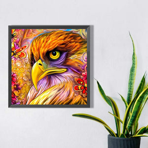 Eagle 40*40CM (canvas) Full Round AB Drill Diamond Painting