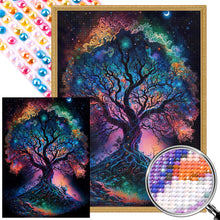 Load image into Gallery viewer, Sacred Tree 40*55CM (canvas) Full Round AB Drill Diamond Painting
