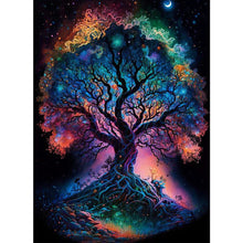 Load image into Gallery viewer, Sacred Tree 40*55CM (canvas) Full Round AB Drill Diamond Painting
