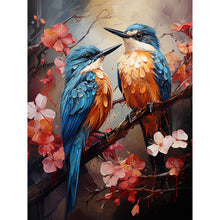 Load image into Gallery viewer, Paint Watercolor Bird 30*40CM (canvas) Full Round Drill Diamond Painting
