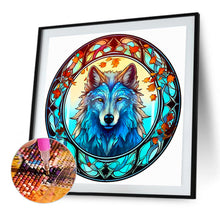 Load image into Gallery viewer, Glass Wolf 40*40CM (canvas) Full Round Drill Diamond Painting
