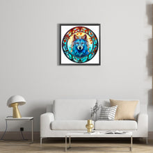 Load image into Gallery viewer, Glass Wolf 40*40CM (canvas) Full Round Drill Diamond Painting
