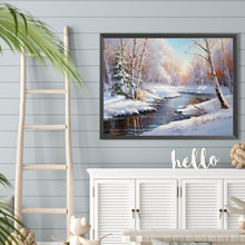 Load image into Gallery viewer, Snow Mountain 40*30CM (canvas) Full Round Drill Diamond Painting
