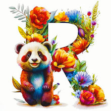 Load image into Gallery viewer, Panda¡¤R 40*40CM (canvas) Full Round Drill Diamond Painting
