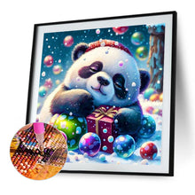 Load image into Gallery viewer, Panda Gift 40*40CM (canvas) Full Round Drill Diamond Painting
