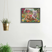 Load image into Gallery viewer, Hanging Chair Cat 40*30CM (canvas) Full Square Drill Diamond Painting
