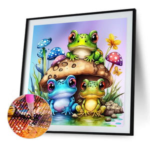 Frog 40*40CM (canvas) Full Square AB Drill Diamond Painting