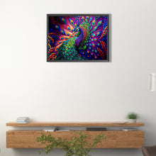 Load image into Gallery viewer, Peacock 40*30CM (canvas) Full Square AB Drill Diamond Painting
