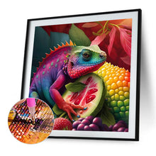 Load image into Gallery viewer, Rainbow Lizard 40*40CM (canvas) Full Round AB Drill Diamond Painting
