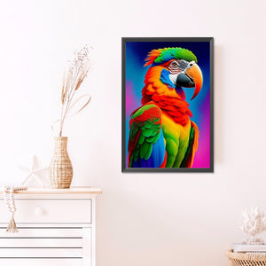 Parrot 40*60CM (canvas) Full Round AB Drill Diamond Painting