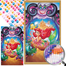 Load image into Gallery viewer, Mermaid Ariel 40*70CM (canvas) Full Round AB Drill Diamond Painting
