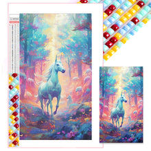 Load image into Gallery viewer, Unicorn 40*70CM (canvas) Full Square AB Drill Diamond Painting
