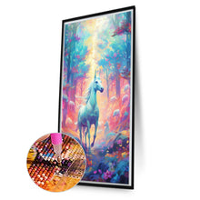 Load image into Gallery viewer, Unicorn 40*70CM (canvas) Full Square AB Drill Diamond Painting
