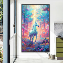 Load image into Gallery viewer, Unicorn 40*70CM (canvas) Full Square AB Drill Diamond Painting
